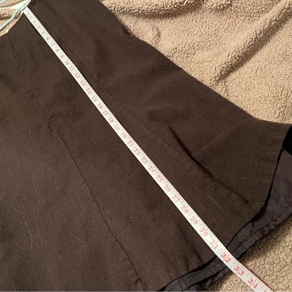 100% wool skirt with zipper by Harvé Benard - Picture 7 of 7